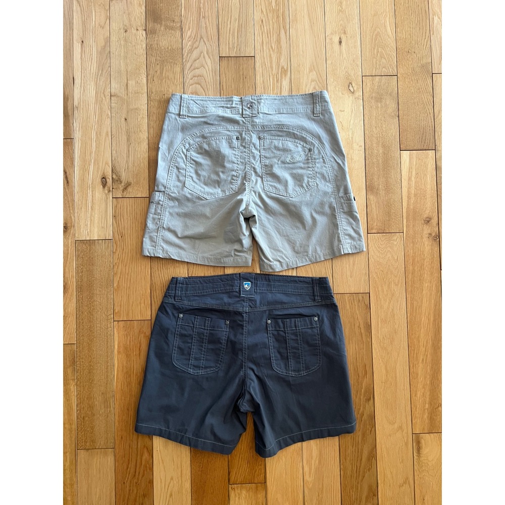 Kuhl Lot of 2 Women's Hiking Shorts 6" Inseam Mid Rise Size 6 - Picture 15 of 15